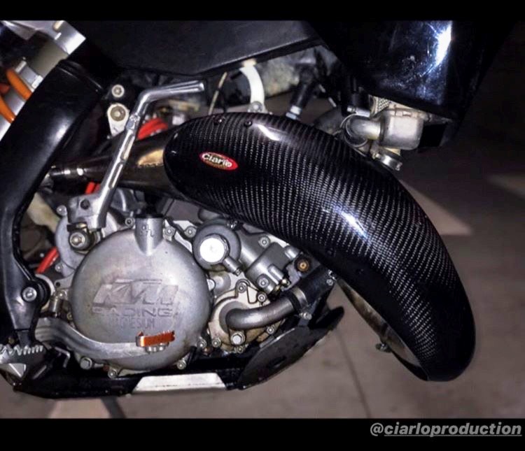 para marmitta ktm 125